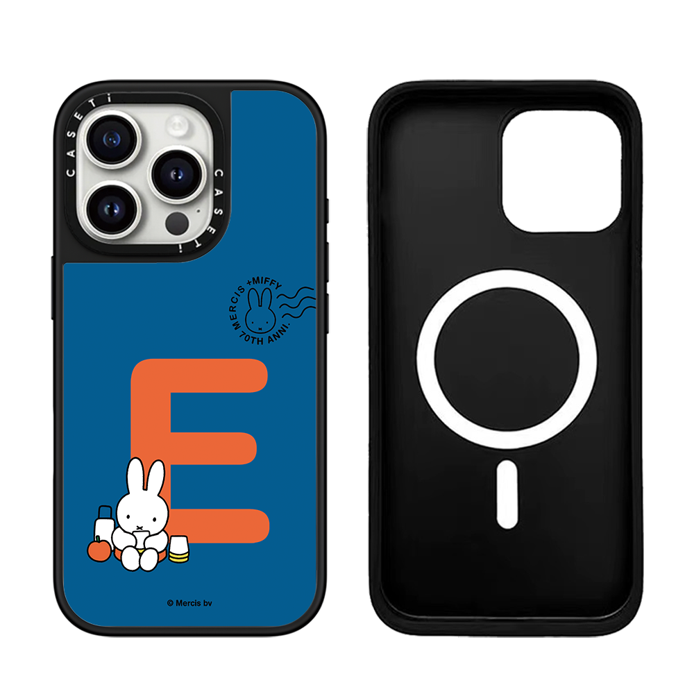 C家联名70周年Miffy米菲兔字母适用iphone17promax手机壳16pro苹果15磁吸MagSafe镜面14plus可爱13卡通12/Air - 图3