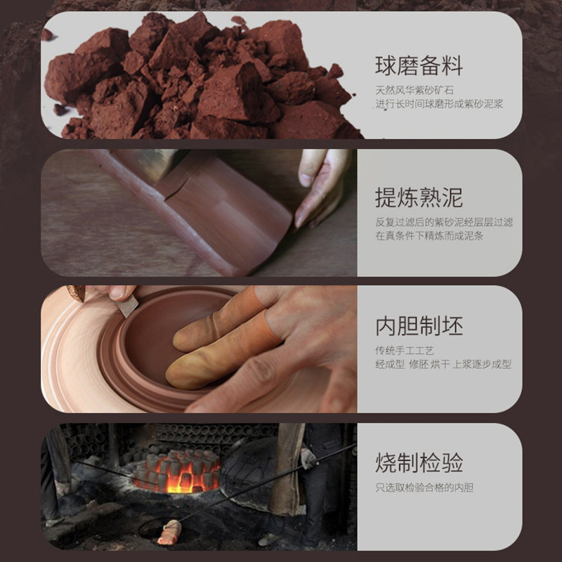 九阳紫砂煲全自动陶瓷家用煮粥汤锅 九阳汇渠电炖/煮粥锅/文火炉