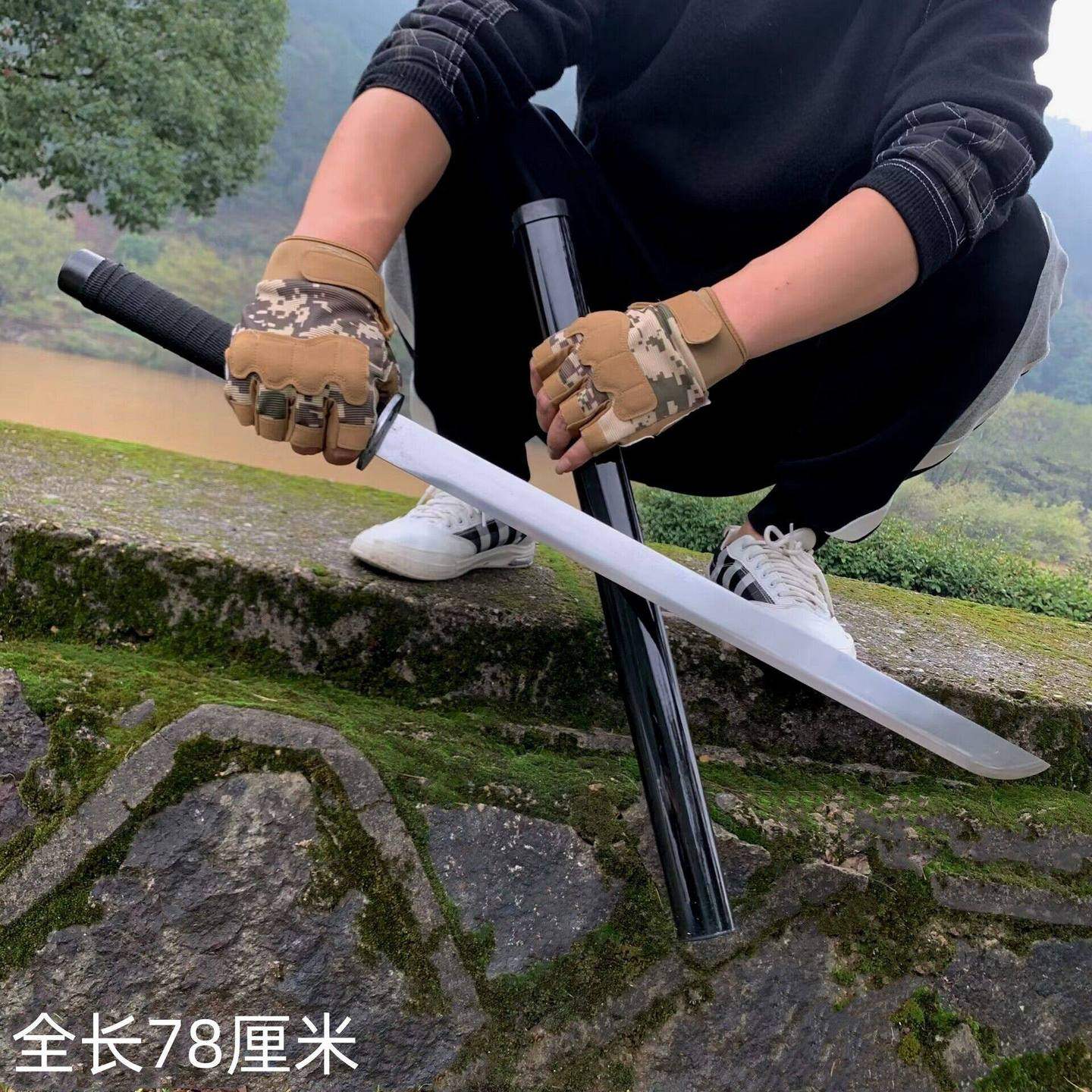 中国唐横刀野外战术龙泉摆件装饰古风开荒户外手工车载合法未开刃,淘宝优惠券,粉丝福利购,淘宝优惠卷