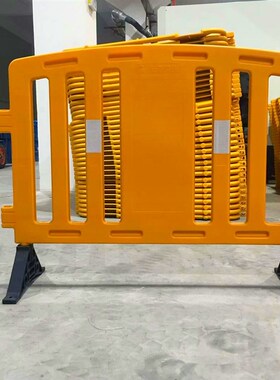 全新料1.5米移动护栏道路施工水马围挡隔离栏防撞桶警示施工护栏