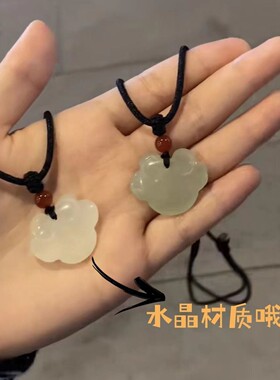 闺蜜项链一人一半闰蜜项链三人友谊项链网红项链爆款闺蜜手工编织