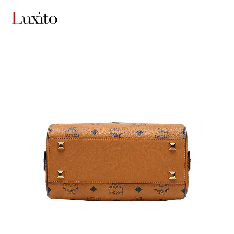 mcm女士迷你手提波士顿包 奢溪渡女士包袋