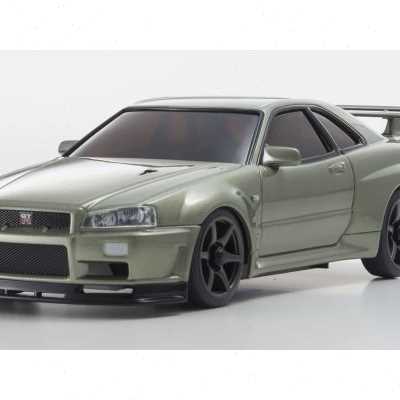 新品KYOSHO京商MINIZ AWD DZ01蚊车壳NISMO GTR34 GTR MZP454MJ - 图0