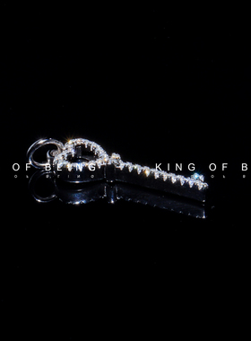KINGOFBLING情侣天然锆石帅