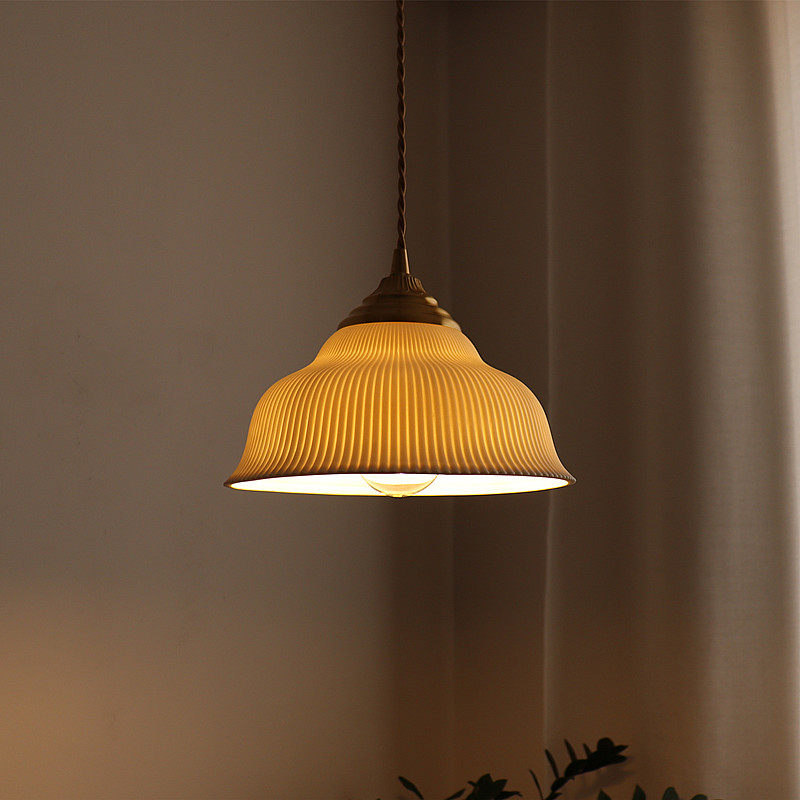 日式复古黄铜陶瓷吊灯简约卧室床头餐厅吧台玄关过道民宿飘窗灯具,淘宝优惠券,粉丝福利购,淘宝优惠卷