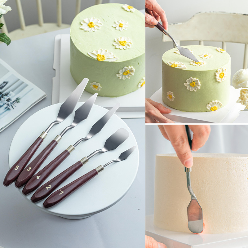 Cake Spatula Butter Cream Knife Pastry baking Decoration抹刀-图0