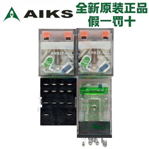 AIKS爱克斯ARN2F ARN3F-2CL-3CL-4CL DC24V DC12V AC220V测试按钮 - 图2