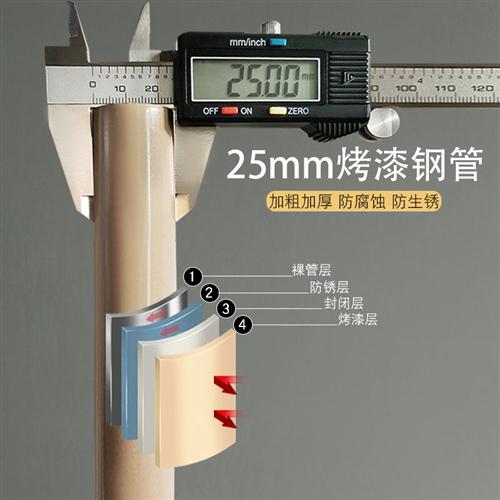 布衣柜全钢架钢管加厚简易折叠布艺挂衣橱加固家用布柜出租房卧室