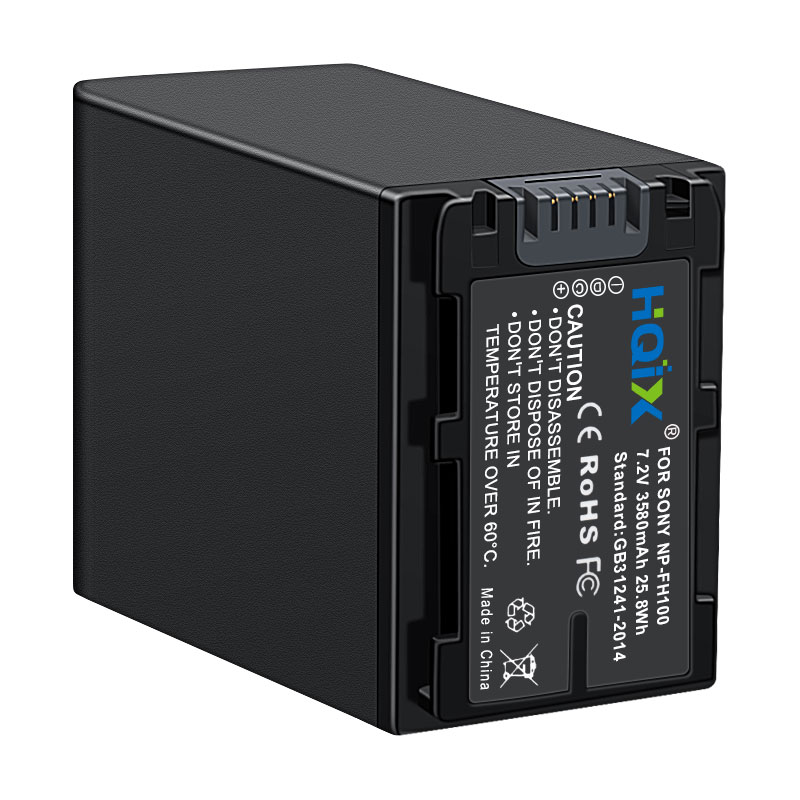 HQIX 适用 索尼DCR-HC7E HC9E HC17摄像机NP-FH100电池双充充电器 - 图3