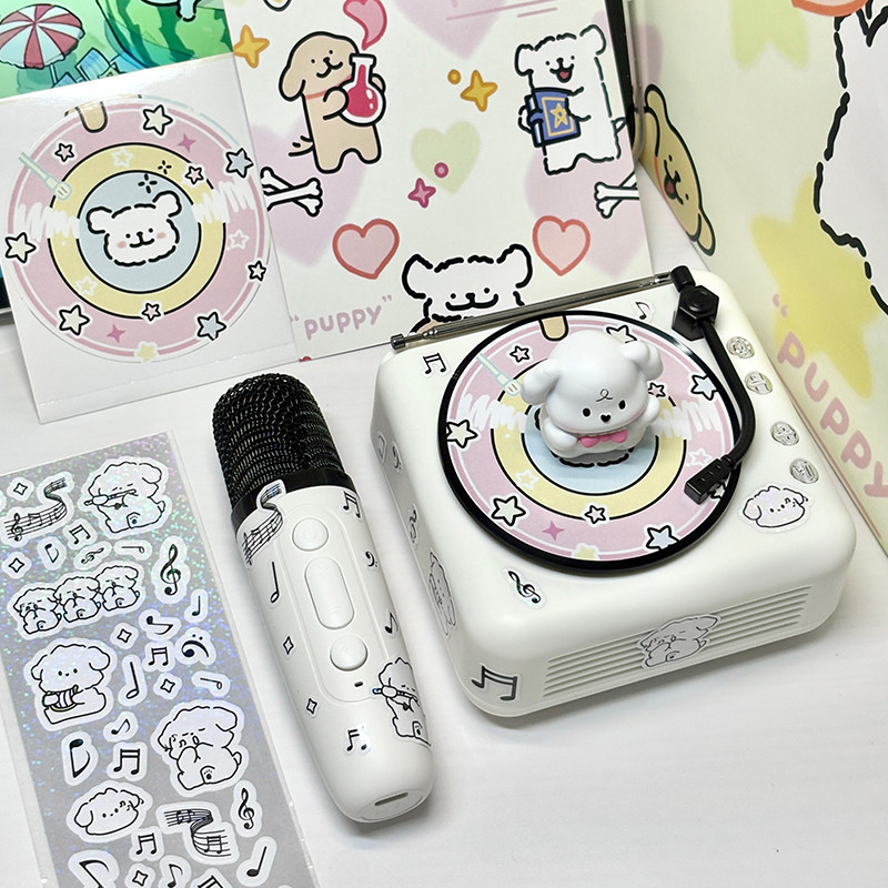 hellokitty话筒蓝牙音箱麦克风唱K音响实用的高级感生日礼物女生,淘宝优惠券,粉丝福利购,淘宝优惠卷