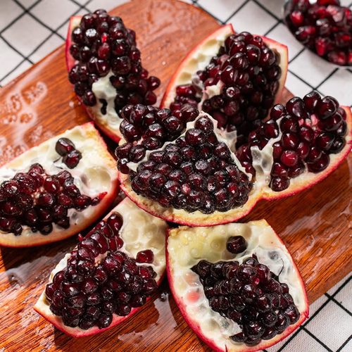 【顺丰包邮】伍官邨精选正宗会理黑籽酸石榴孕妇水果新鲜泡酒专用 - 图2