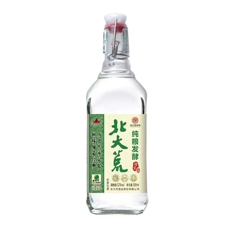 国产老牌北大荒白酒52°浓香型500ml*6瓶整箱黑龙江纯粮酒粮食酒-图3