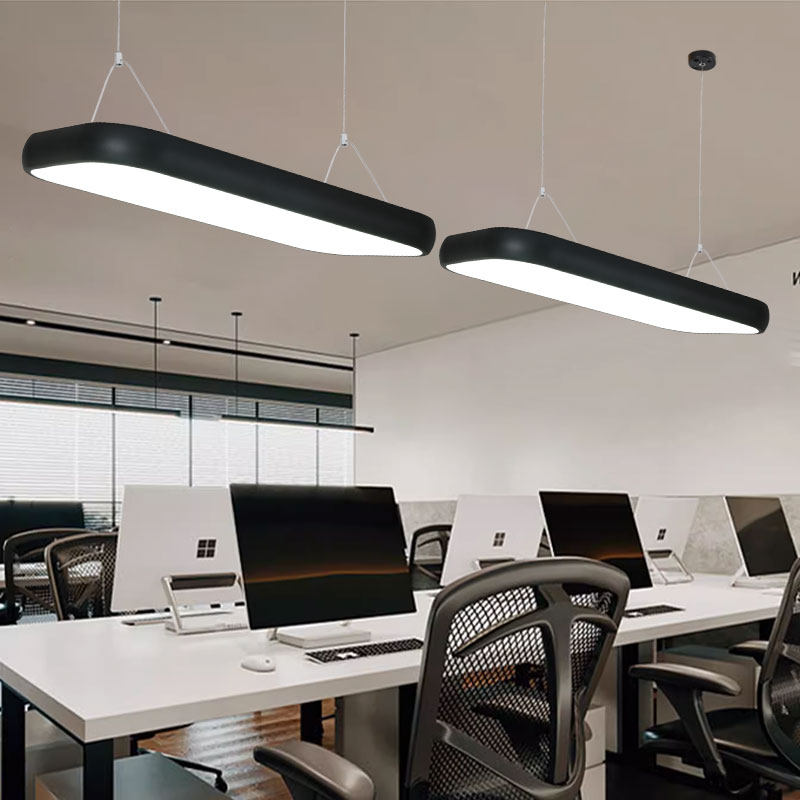 简约led吊灯长条灯办公室会议室经理室员工位图书馆美发店健身房,淘宝优惠券,粉丝福利购,淘宝优惠卷
