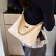 Small fragrant style rhombus chain shoulder bag