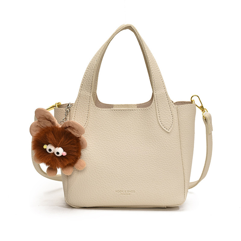 韩国ins潮流时尚水桶包女2025冬季简约百搭单肩包高级感休闲女包,淘宝优惠券,粉丝福利购,淘宝优惠卷