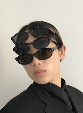 三环路防蓝光椭圆韩版复古眼镜潮