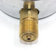 Shock-resistant pressure gauge stainless steel Shanghai Mingyu