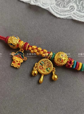 国风精编无痕手绳DIY材料包