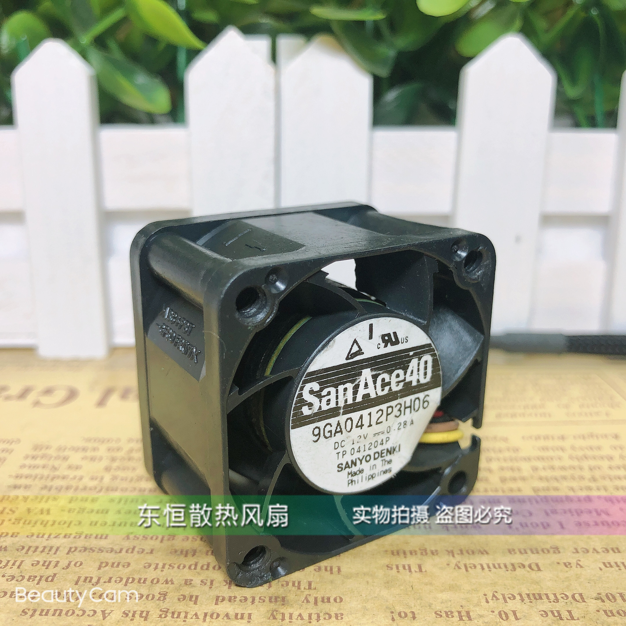 日本三洋12V 0.28A 4028 4CM 9GA0412P3H06 机箱风机/风扇 - 图1