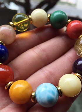 定制多宝手链舒俱来钛晶