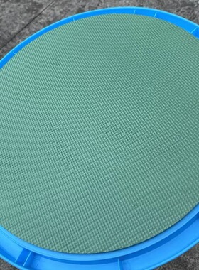 知足指压板圆形大号仿鹅卵石足底按摩脚垫室内通经络超慢跑脚垫硬