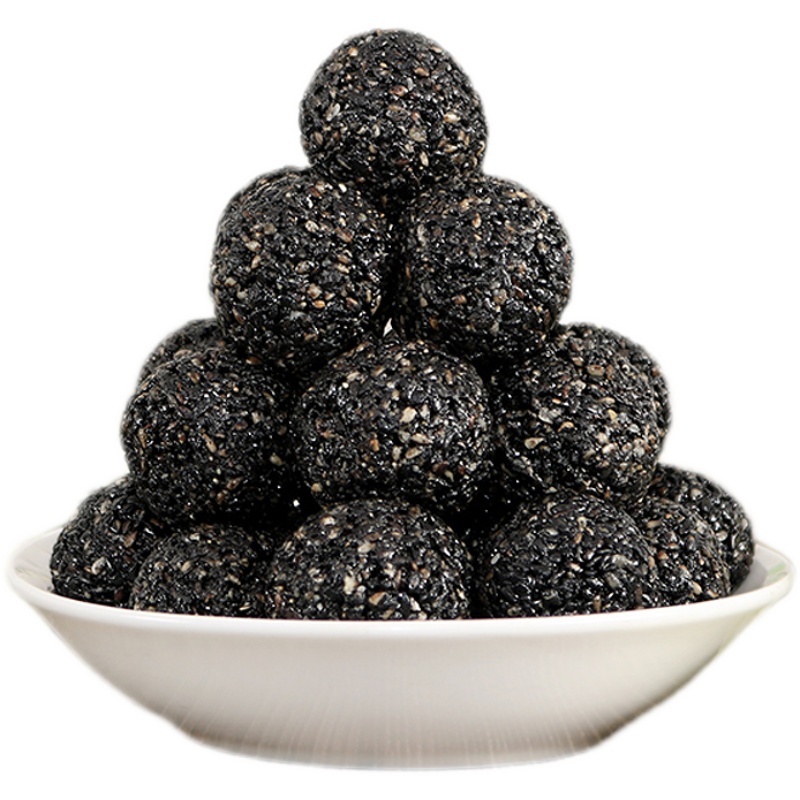 黑芝麻丸球 独立包装大颗粒核桃桑葚芝麻丸九蒸九晒手工孕妇500g,淘宝优惠券,粉丝福利购,淘宝优惠卷