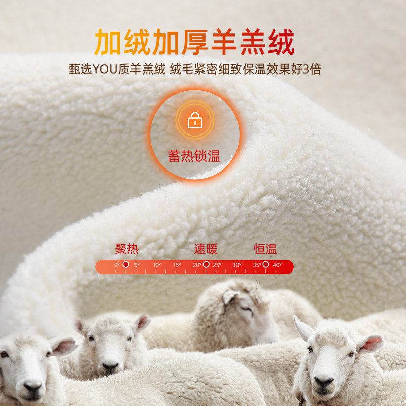 加绒加厚鲨鱼外穿羊羔绒芭比打底裤 诗羡打底裤