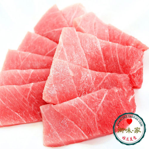 蓝旗金枪鱼中脂chu-toro 新鲜活冻超低温鱼腩中腹 高档刺身 250g - 图0