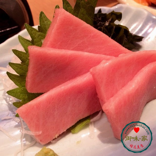 蓝旗金枪鱼中脂chu-toro 新鲜活冻超低温鱼腩中腹 高档刺身 250g - 图2