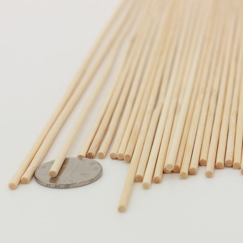 竹签批 发500支30cm*3.5mm羊肉串毛竹烧烤工具用品签子户外烧烤烤 - 图0