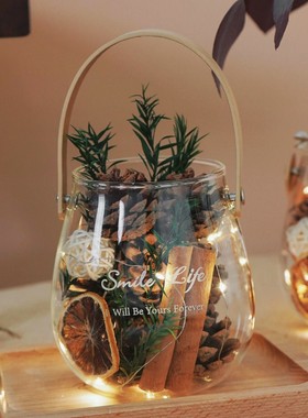 手提无火香薰肉桂摆件干花柠檬扩香房间卧室内持久净化香薰