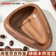 Coffee weighing bean tray walnut coffee hand-brewed Italian style