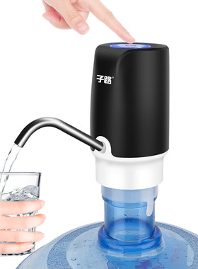 简易抽水器大桶装出水量引水增压泵按压矿泉水按键式自动上水户外