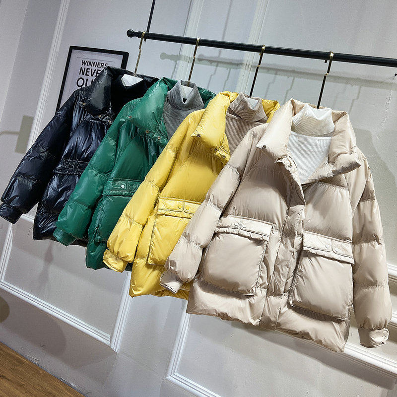反季节清仓女短款2019年新款羽绒服 唇薇羽绒服