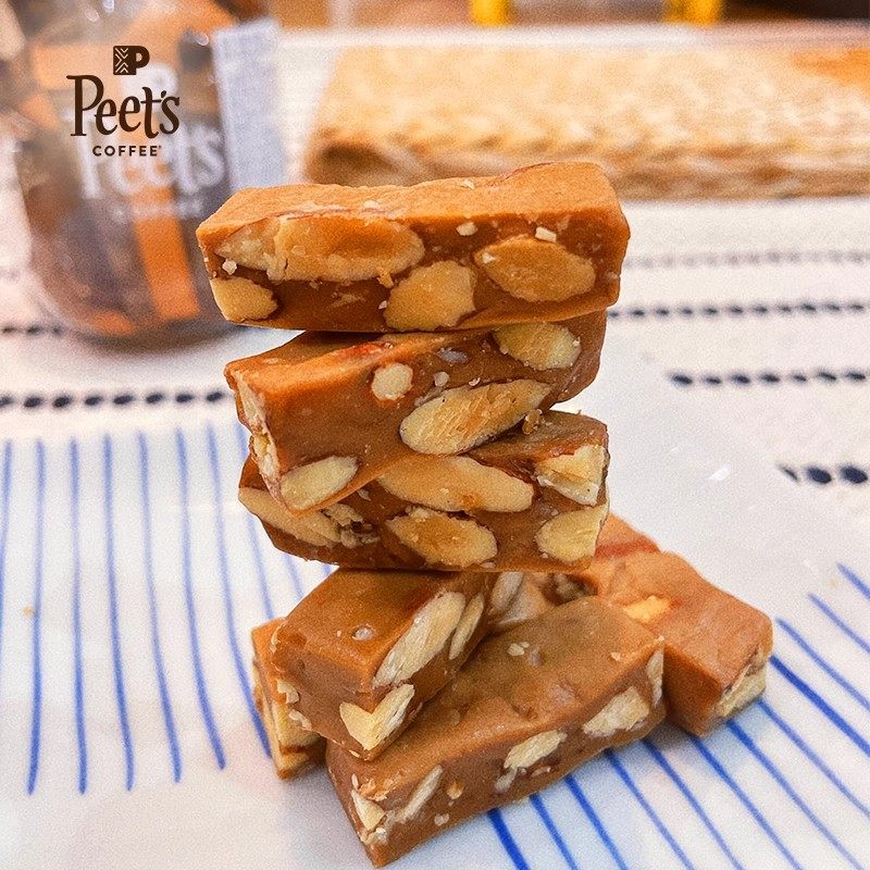 皮爷Peets门店同款海盐太妃糖扁桃仁果仁奶酥糖便携零食现货速发,淘宝优惠券,粉丝福利购,淘宝优惠卷