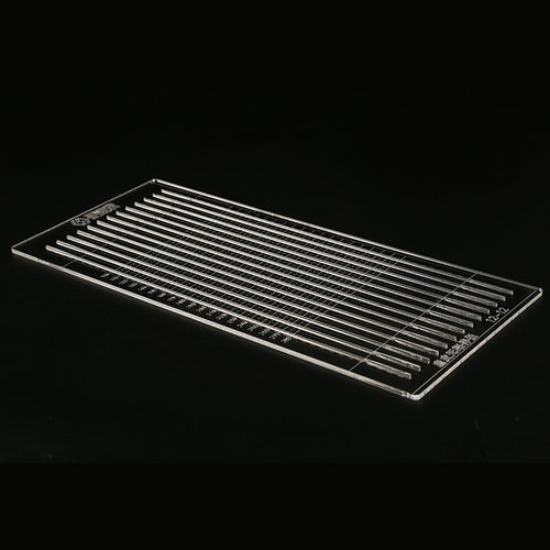 普雷萨斯皮尺锥度定制弹弓裁切板尺有架无架扁皮切割板梯形尺工具 - 图1