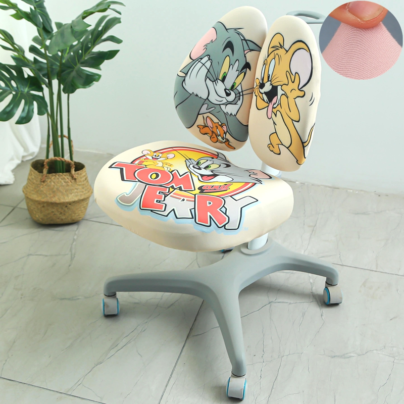 2025弹力万能通用学习椅子套罩爱果乐座坐垫儿童学生写字书桌板凳,淘宝优惠券,粉丝福利购,淘宝优惠卷