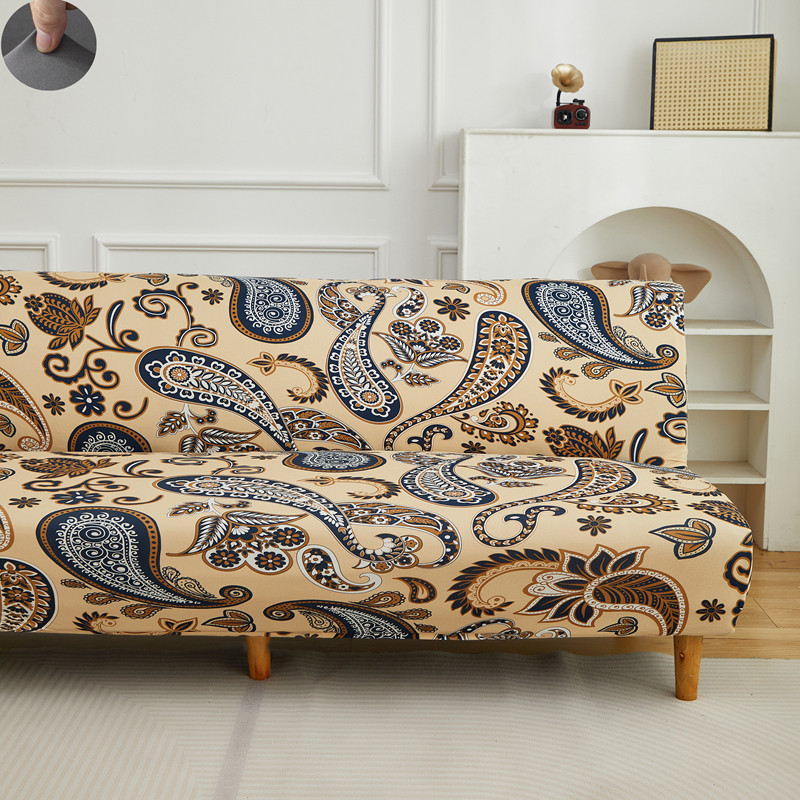 2026无扶手折叠沙发床套罩全包万能四季复古典两用直排1.8米三人,淘宝优惠券,粉丝福利购,淘宝优惠卷