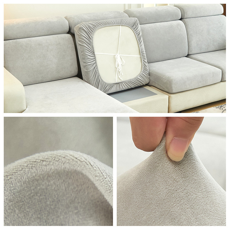 毛绒冬季浴帽式沙发套罩全包万能2025头枕靠背巾纯色坐垫皮梳化笠,淘宝优惠券,粉丝福利购,淘宝优惠卷