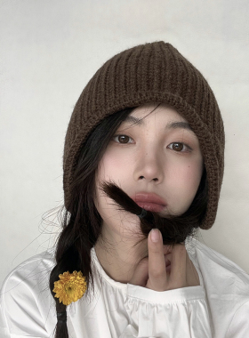 毛线帽出游韩版男女秋冬季
