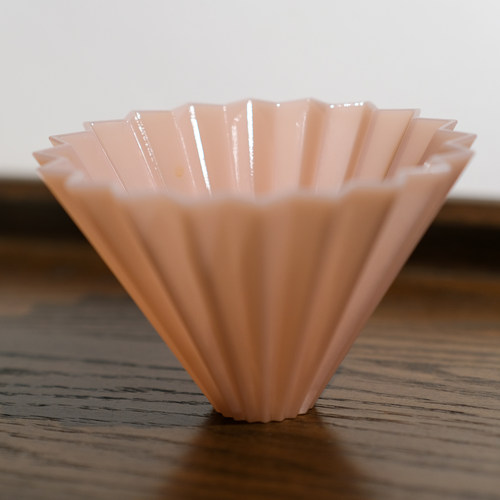 素止 大号国产ORIGAMI手冲咖啡塑料折纸滤杯 表面磨砂处理AB树脂 - 图3