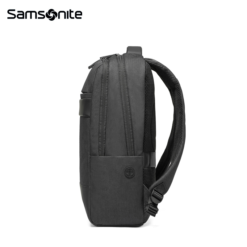 Samsonite/新秀丽双肩包男女时尚简约书包大容量电脑商务背包TX6-图3