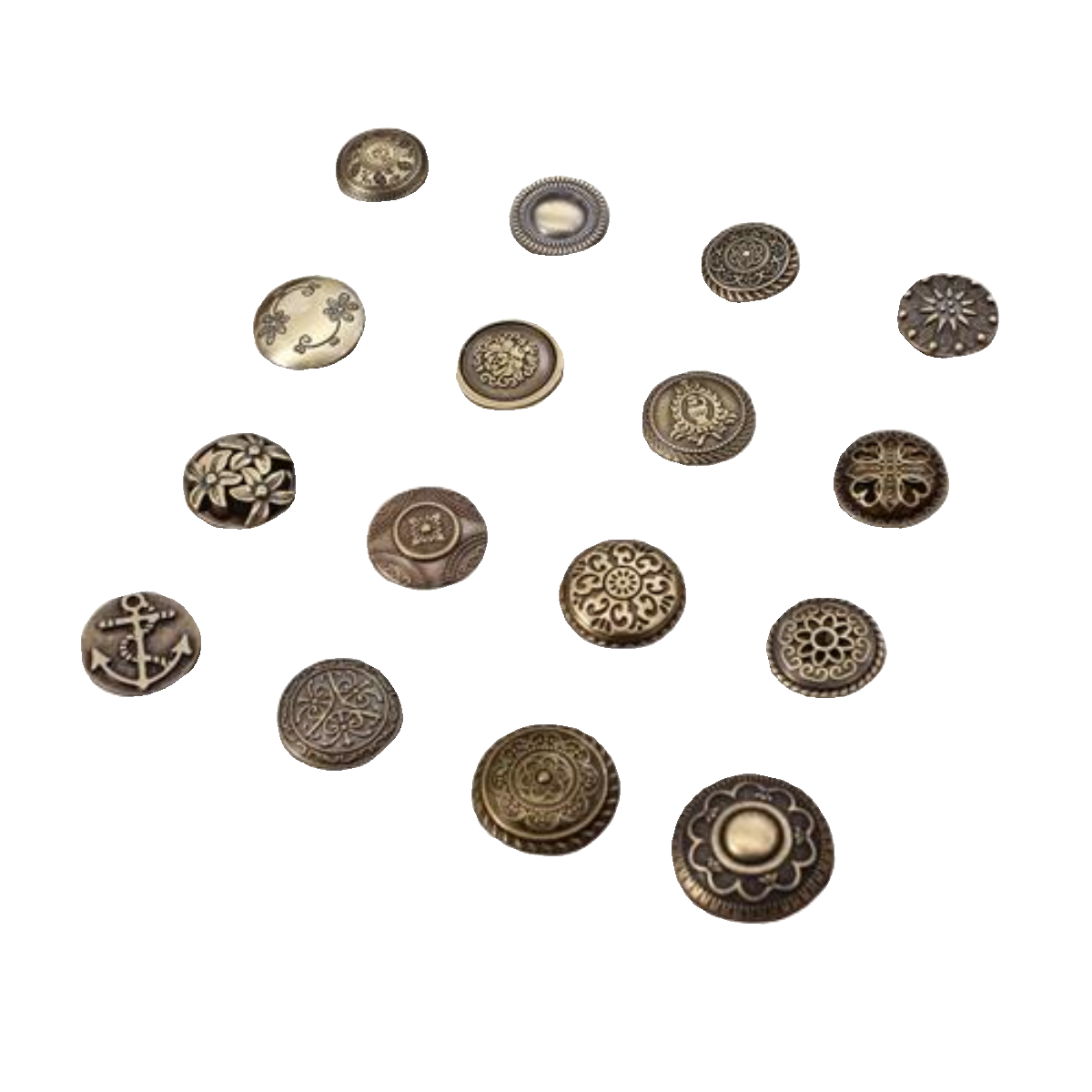 皮匠老王  633型复古风四合扣 手工DIY皮革按扣复古扣子 - 图3