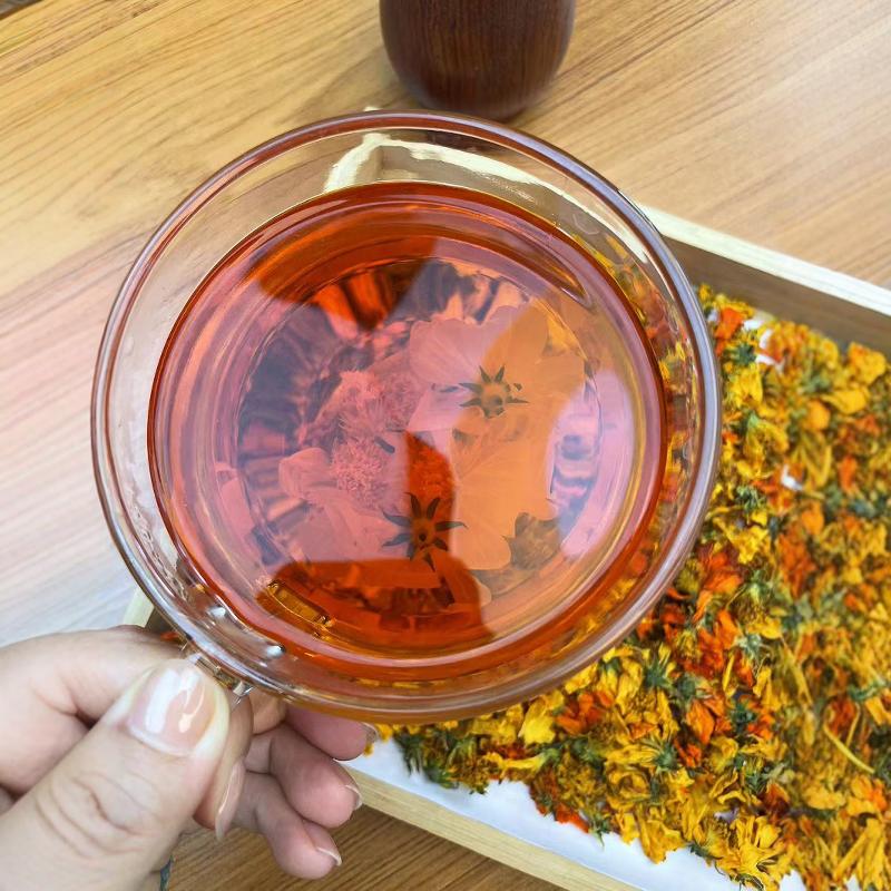 买1送1 新疆冰菊红菊昆仑山五彩菊花高海拔冰山雪菊
