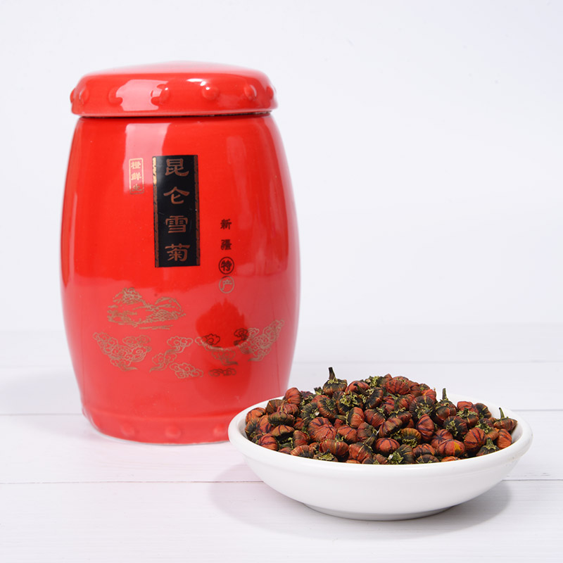【龙胎】高品质新疆昆仑雪菊胎菊王冰山高海拔血菊胎菊花草养生菊