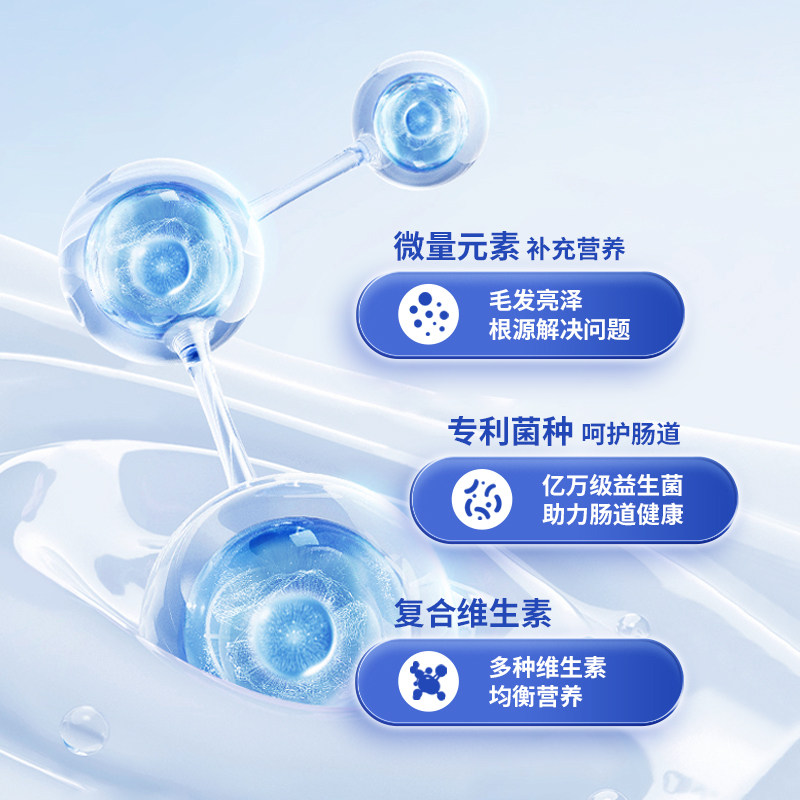 Ringpu瑞普生物-进口复合蛋白酶化毛片220粒 成/幼猫咪温和排毛球,淘宝优惠券,粉丝福利购,淘宝优惠卷