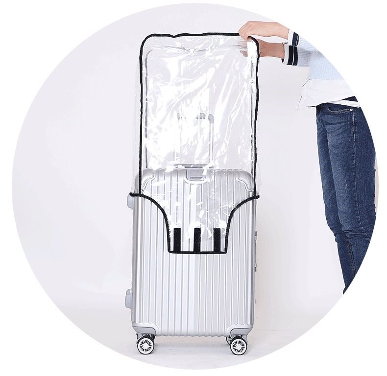 Transparent PVC Case Cover luggage case Thickened防水防尘套 - 图2