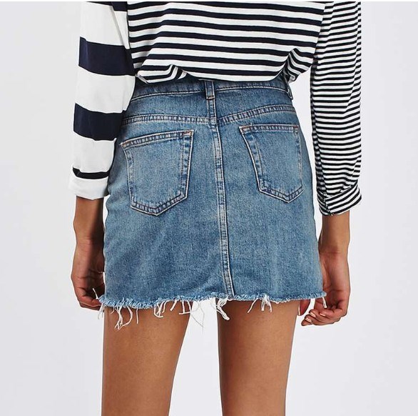 Summer Women's Casual Denim Short Skirt jeans Skirts woman - 图2