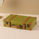 Macaron color retro suitcase storage prop box