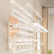 Milk white bathroom towel rack bathroom set toilet storage rack toilet storage wall-mounted bath towel rack